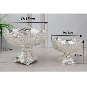 Silver Plated Fruits Basket