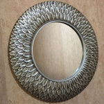 Resin Feather Mirror