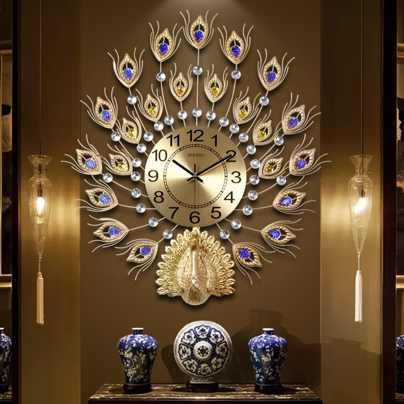 Peacock Wall Clock