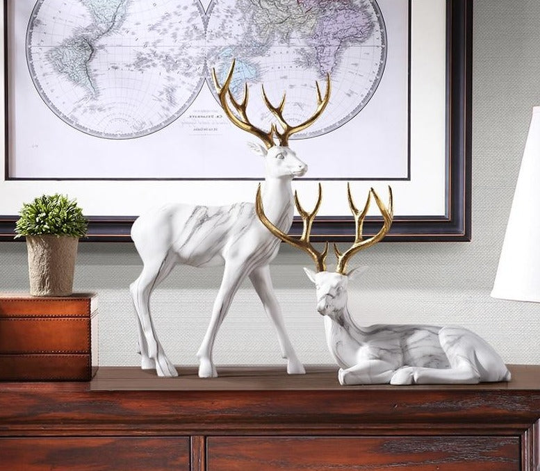 Marble Textured Elk