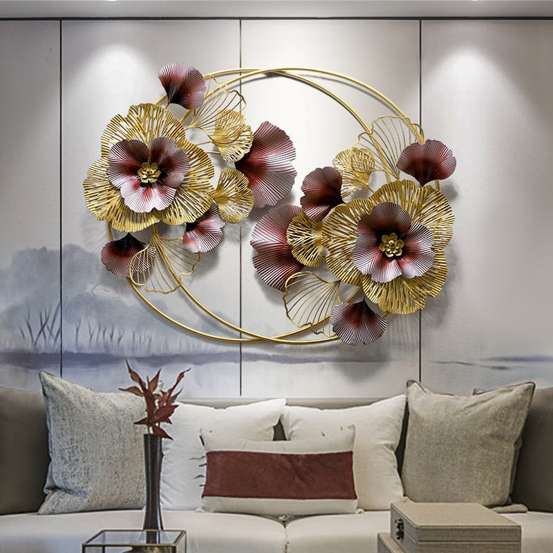 High-End Hand Wrought Iron Wall Art