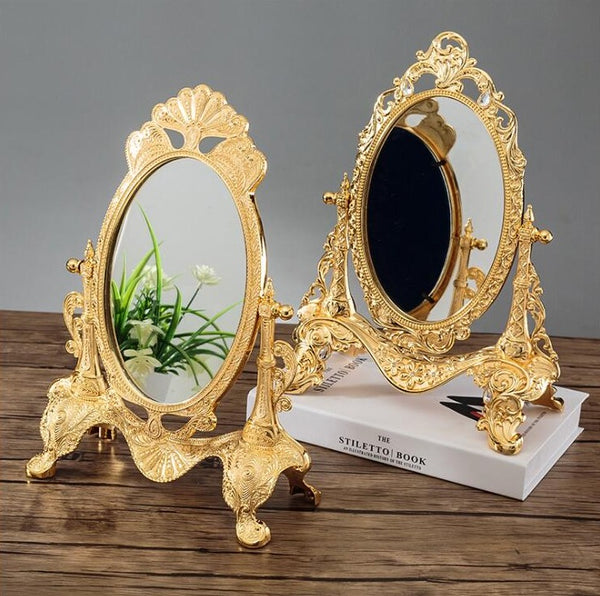 Antique Vanity Mirror – Glam and Cozy