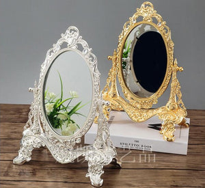 vintage dressing table mirror Antique Vanity Mirror – Glam and Cozy