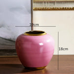 Pink Ceramic Vase