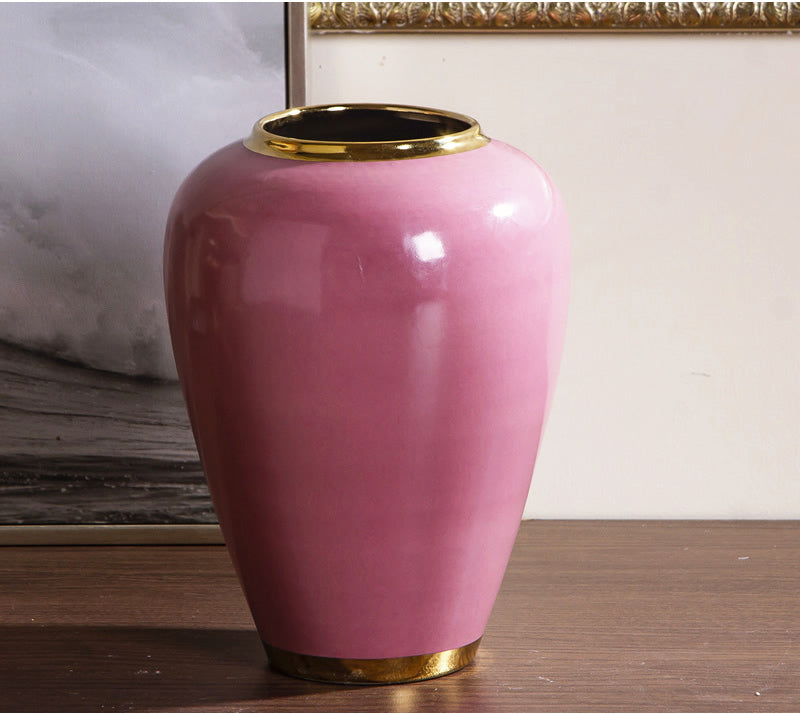 Pink Ceramic Vase