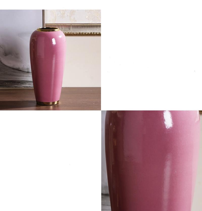 Pink Ceramic Vase