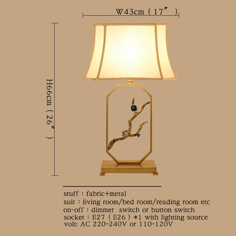 Hotel Style Table Lamp