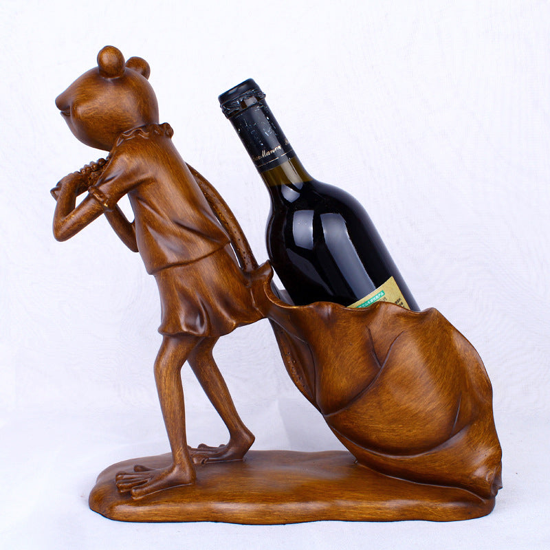 Frog Wine Stand