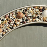 Natural Stones and Shell Mirror