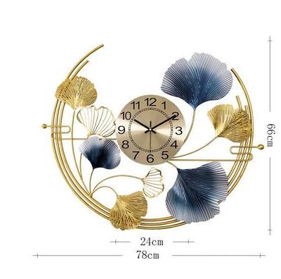 Creative Wrought Iron Clock