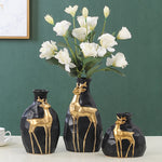 Luxurious Deer Vase