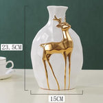 Luxurious Deer Vase