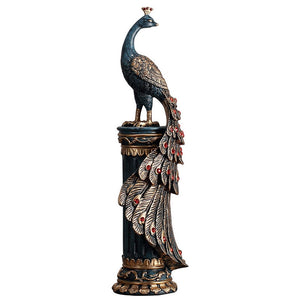 Peacock Statue