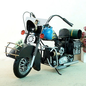 Metal Off-road Motorcycle Figurine