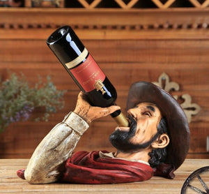 Cowboy Wine Holder