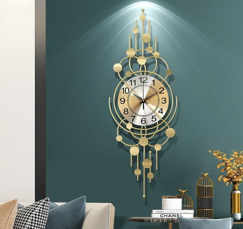 Simple Wall Clock – Glam and Cozy