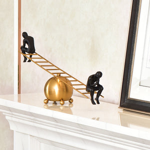 Creative Brass Seesaw