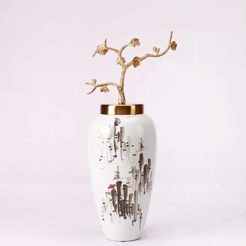 Hand Painted Luxurious Vases