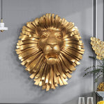 Lion Head Wall Art