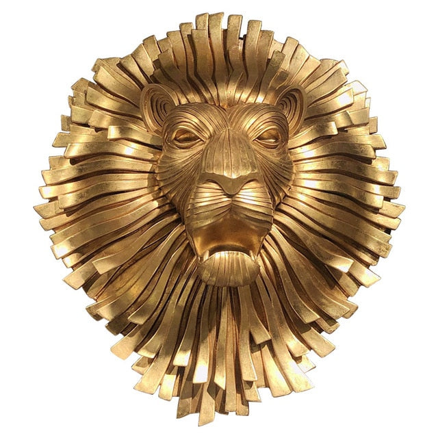 Lion Head Wall Art