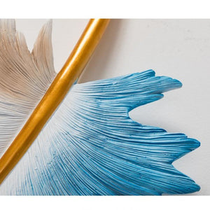 Feather Wall Clock