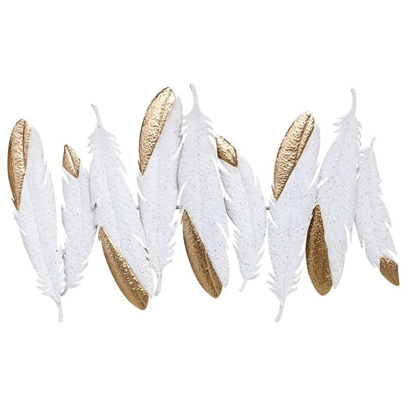 Dual Tone Feather Wall Art