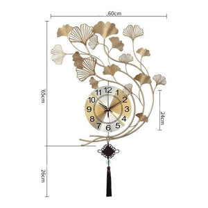Decorative Wrought Iron Wall Clock