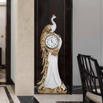Peacock Clock
