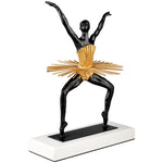 Metal Ballerina Figurine