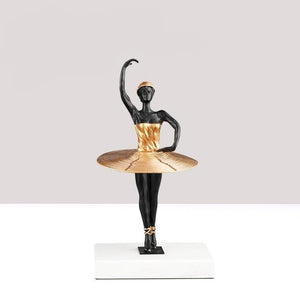 Metal Ballerina Figurine