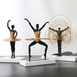 Metal Ballerina Figurine