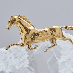 Crystal and Copper Horse