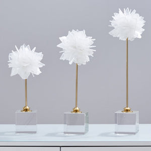 White Crystal Flower