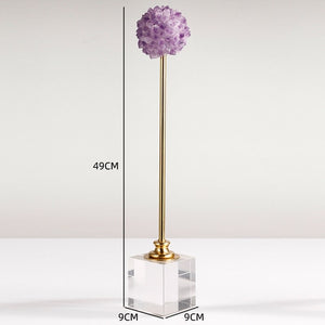 Purple Crystal Flower