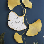 Supreme Ginkgo Leaves Clock