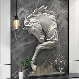 3D Horse Wall Art