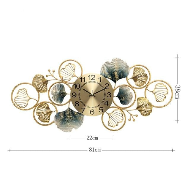 Stylish Wrought Iron Clock