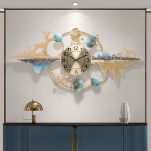 Ravine Wrought Iron Clock
