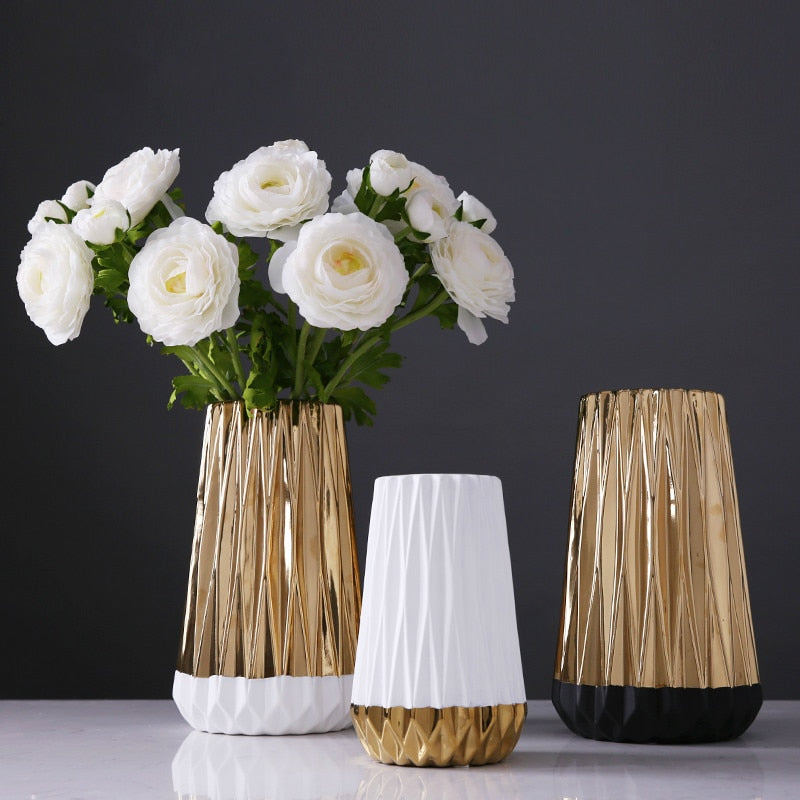 Dual Tone Modern Vase