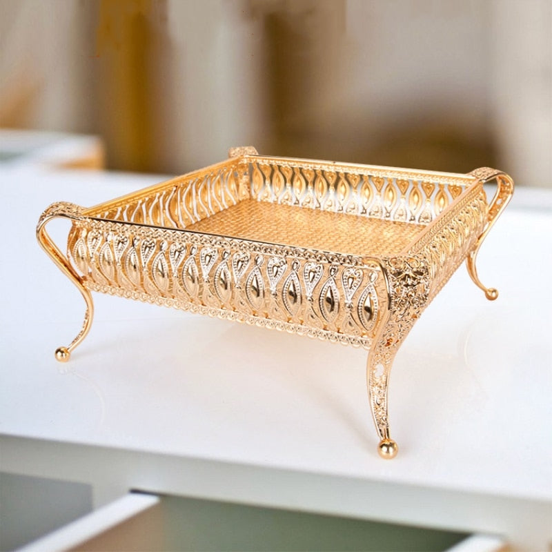 Hollow Gold Tray