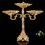 Decorative Gold Plated Candle Holders