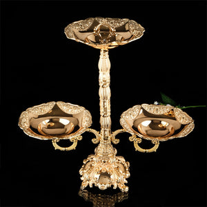 Decorative Gold Plated Candle Holders