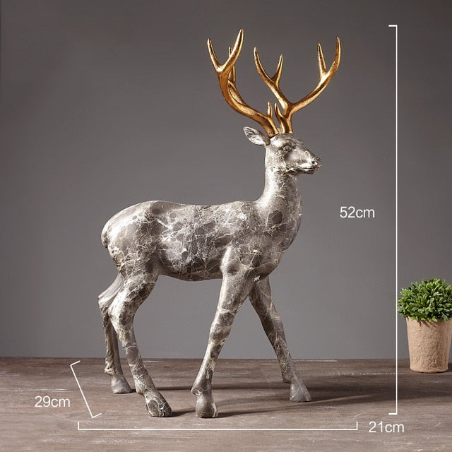 Marble Textured Elk