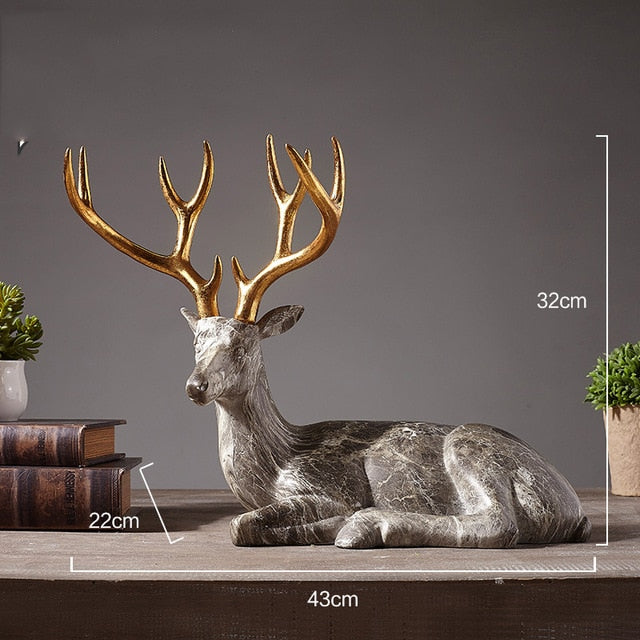 Marble Textured Elk